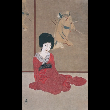 「暖か」 北野恒富 （1915年）
