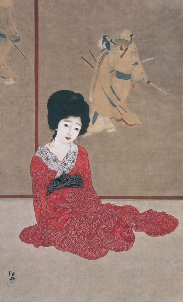 「暖か」 北野恒富 （1915年） | 没後70年 北野恒富展より