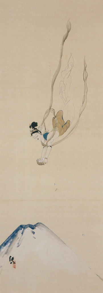 「天女」 北野恒富 | 没後70年 北野恒富展より