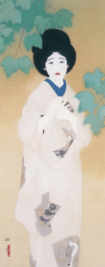 「思出」 北野恒富 | 没後70年 北野恒富展より
