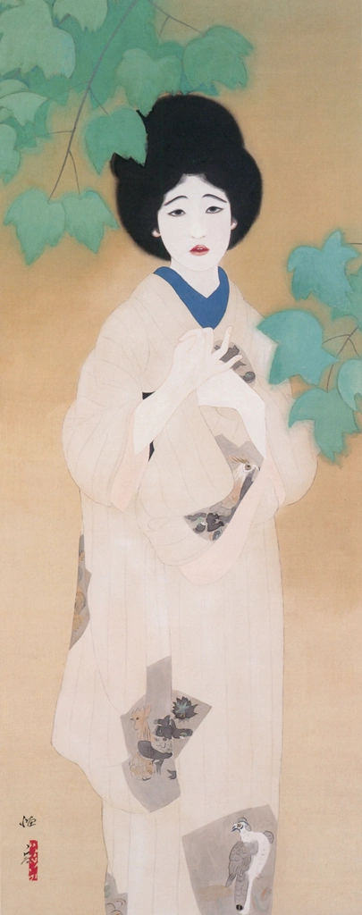 「思出」 北野恒富 | 北野恒富展 東京ステーションギャラリーより