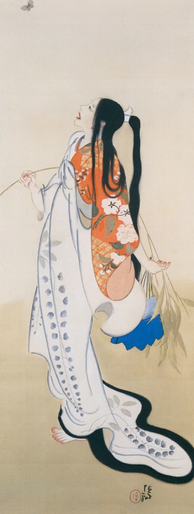 「狂女」 北野恒富 | 北野恒富展 東京ステーションギャラリーより