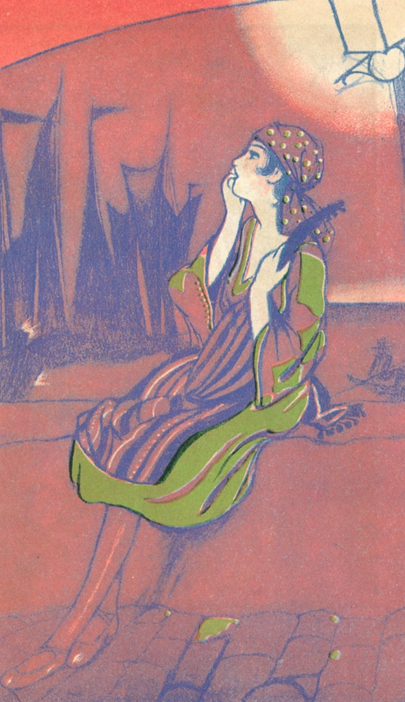 「しげる抒情画帖 （少女倶楽部より）」 須藤しげる （1930年） | 須藤しげる抒情画集より
