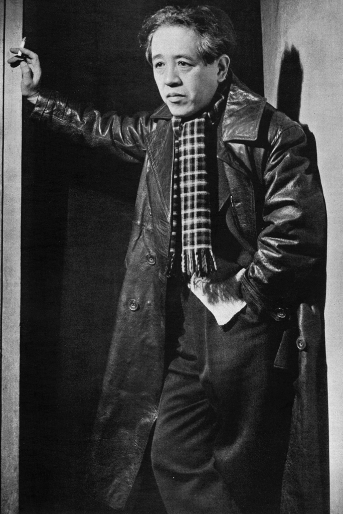 「木村伊兵衛氏像」 濱谷浩 （1949年） | アルス写真年鑑 1950より