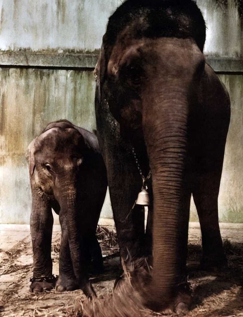 「二つのユーモア」 種田緑郎 | AIカラー化