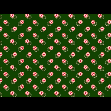 6種類の紙風船柄模様の背景イラストとベクター