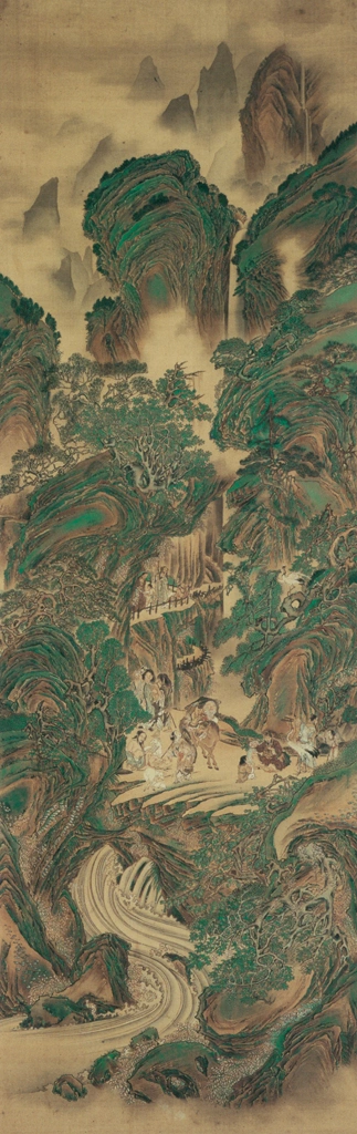 「霊山群仙図」 河鍋暁斎 | 画鬼・暁斎 KYOSAI 幕末明治のスター絵師と弟子コンドルより