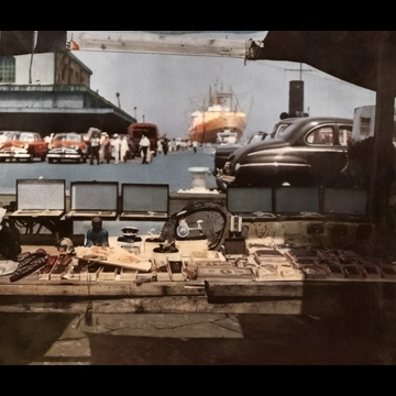 「波止場風景」 芳賀日出男 （1948年）