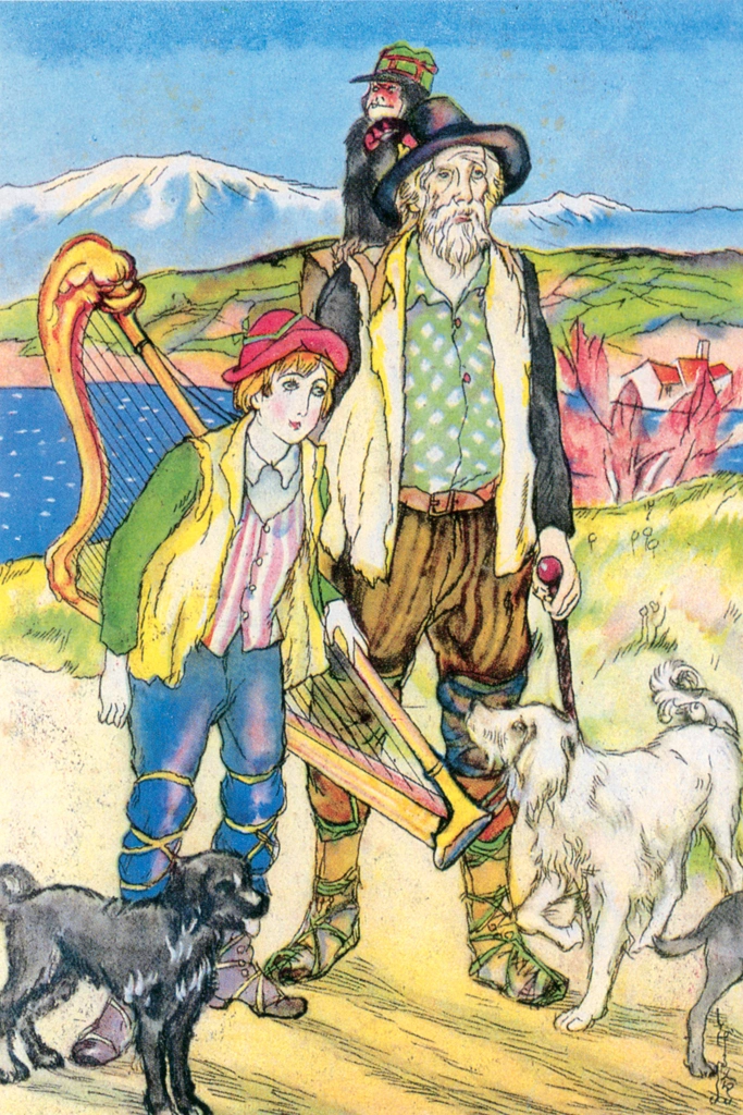 「家なき児 （少女倶楽部より）」 須藤しげる （1929年） | 須藤しげる抒情画集より