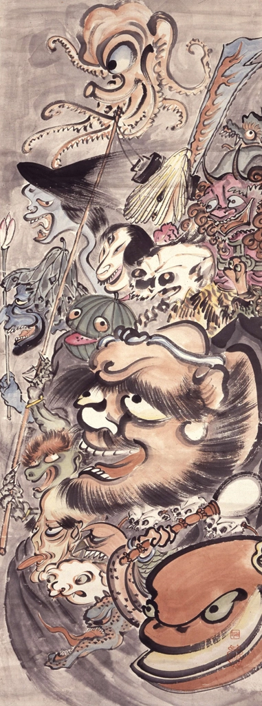 「異形図」 河鍋暁斎 | 右隻