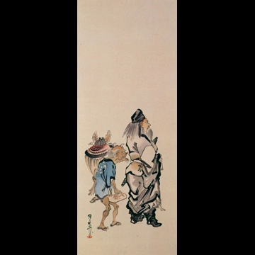 「風俗図屏風 5」 河鍋暁斎