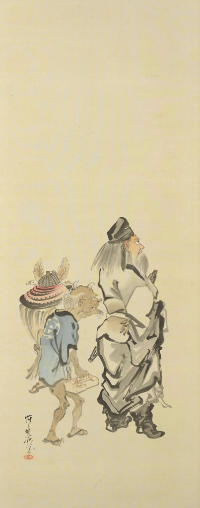 「風俗図屏風 5」 河鍋暁斎 | 2