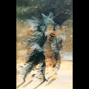 「トンボ人間」 レメディオス・バロ （1951年）