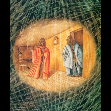 「編まれた時空」 レメディオス・バロ （1954年）