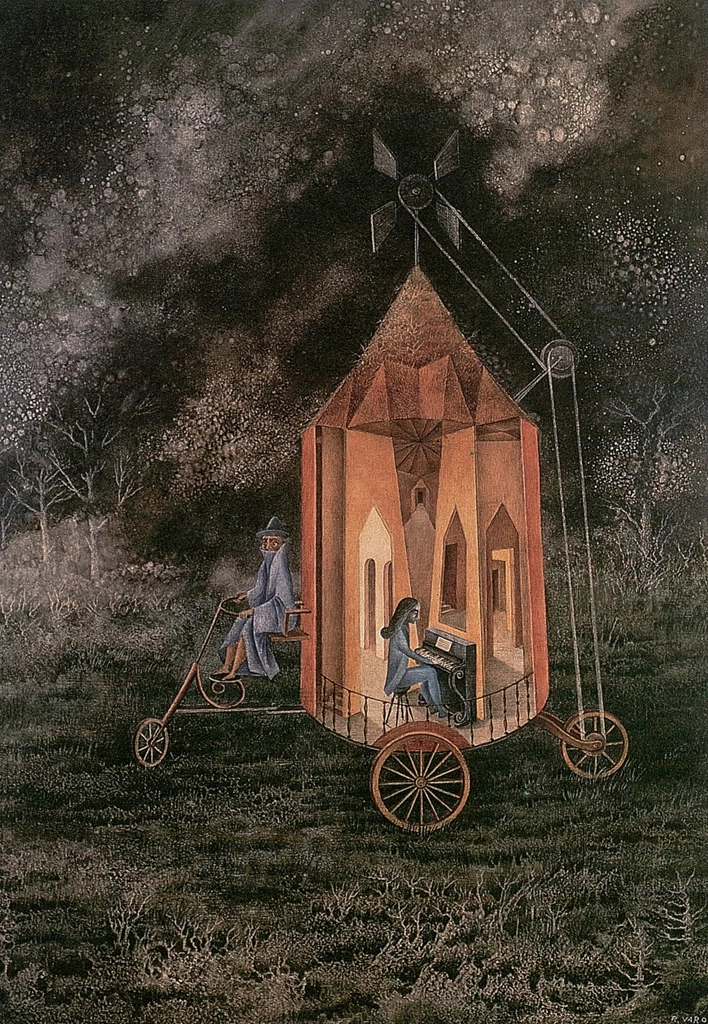 「トレーラーハウス」 レメディオス・バロ （1955年） | レメディオス・バロ 予期せぬさすらい