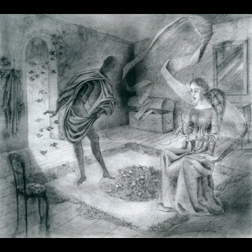 「祖先たち または 詩」 レメディオス・バロ （1956年）