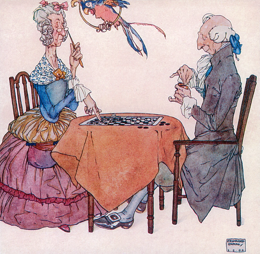 「Dは威厳のある貴婦人でした」 エドマンド・デュラック | AからZまでの哀れで滑稽な叙情詩より