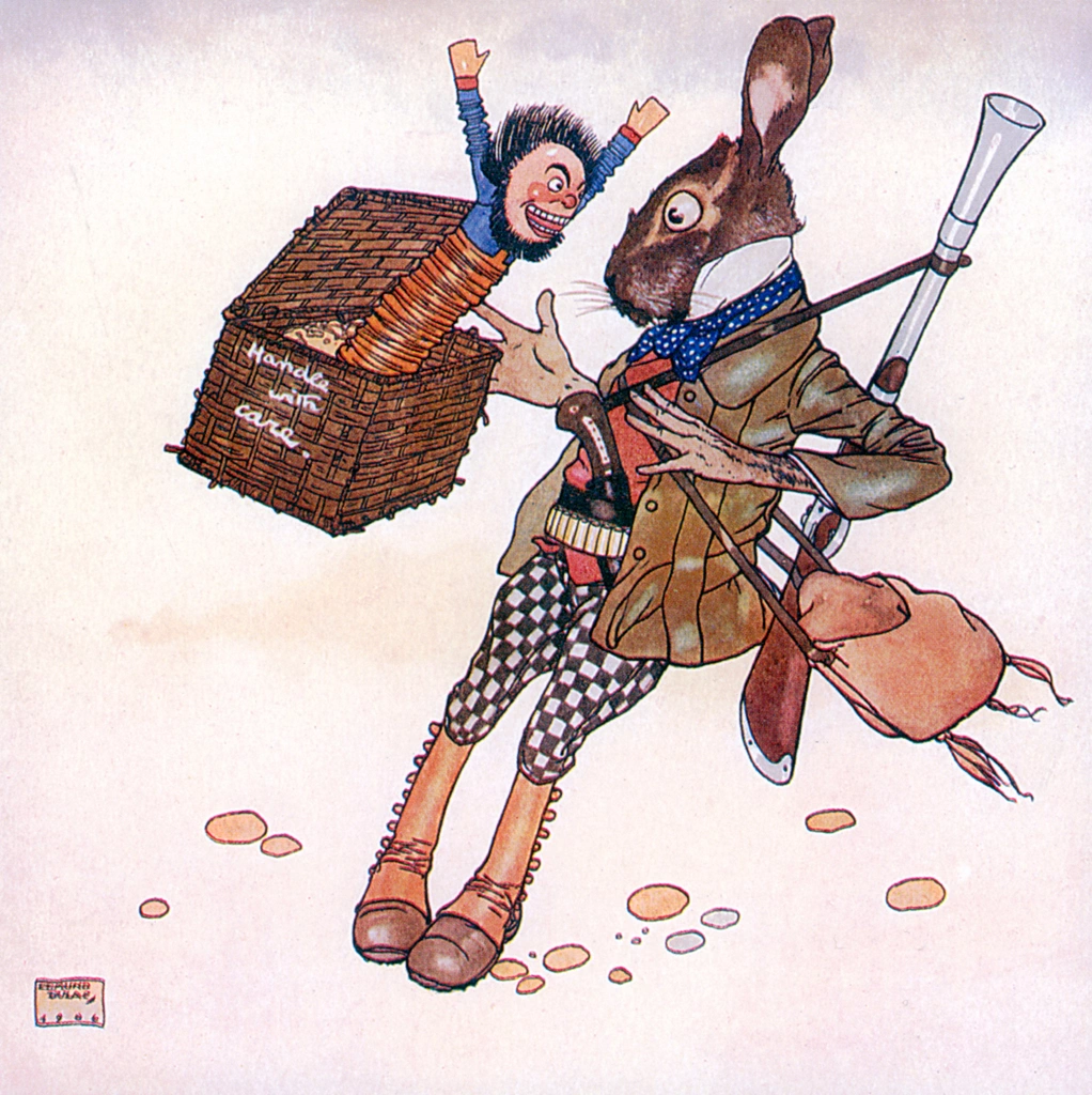 「Hは動じない野ウサギでした」 エドマンド・デュラック | AからZまでの哀れで滑稽な叙情詩より