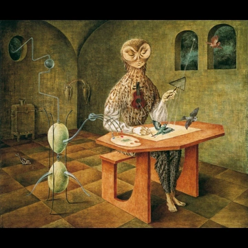 「鳥の創造」 レメディオス・バロ （1957年）