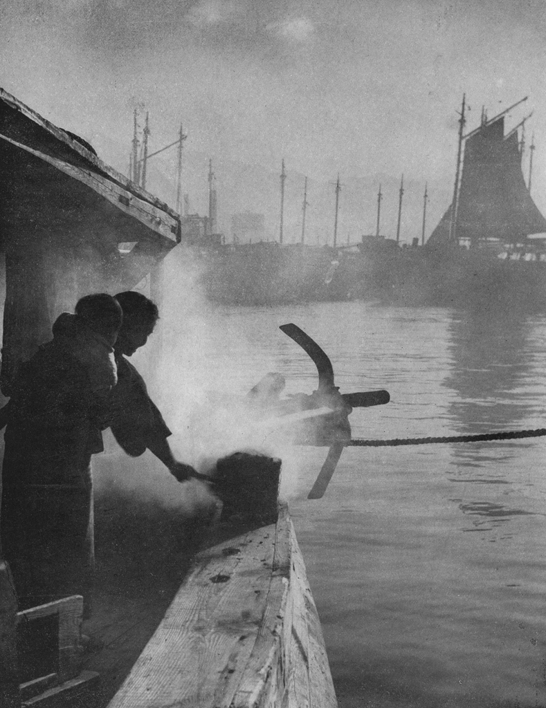 「海のわが家」 末松龍児 | アルス写真年鑑 1950より