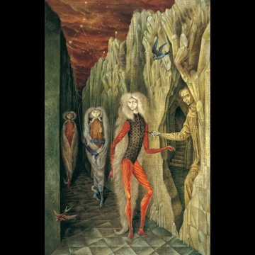 「イグナシオ・チャベス医師の肖像」 レメディオス・バロ （1957年）