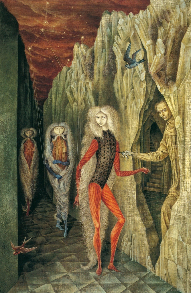 「イグナシオ・チャベス医師の肖像」 レメディオス・バロ （1957年） | レメディオス・バロ展 1999年より