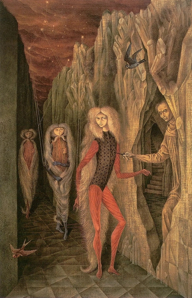 「イグナシオ・チャベス医師の肖像」 レメディオス・バロ （1957年） | レメディオス・バロ 予期せぬさすらい