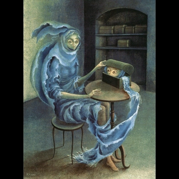 Encuentro by Remedios Varo (1959)