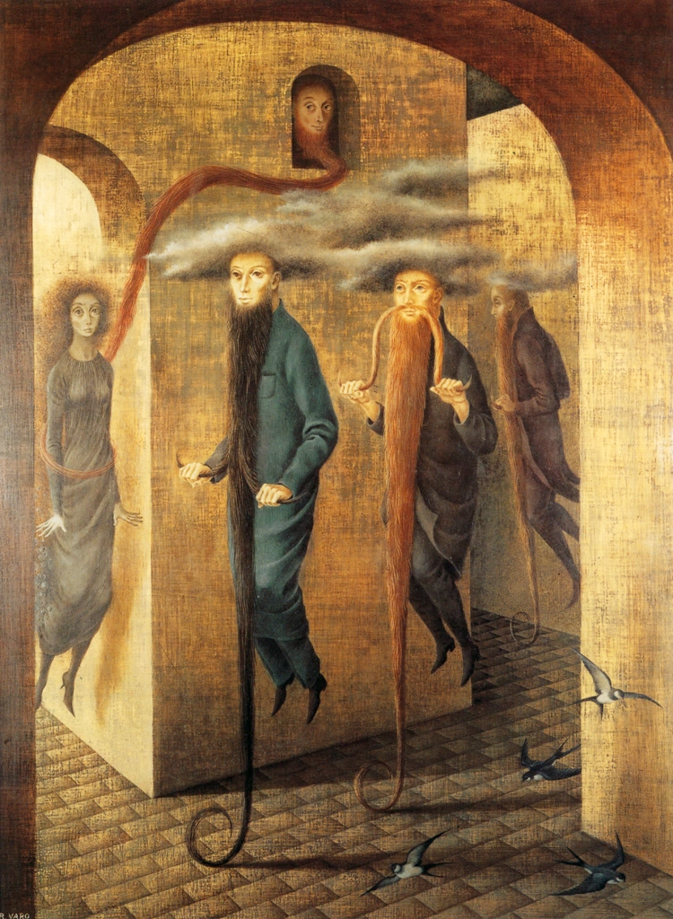 「毛力移動」 レメディオス・バロ （1959年） | レメディオス・バロ展 1999年より