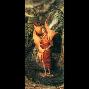 「アナロゴ山に登る」 レメディオス・バロ （1960年）