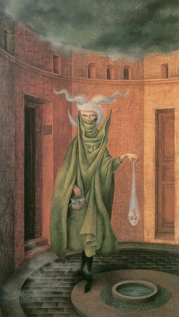 「精神分析医の診療を終えた女」 レメディオス・バロ （1960年） | レメディオス・バロ 予期せぬさすらい