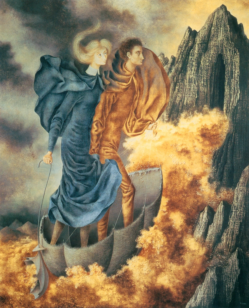 「逃亡」 レメディオス・バロ （1961年） | レメディオス・バロ展 1999年より