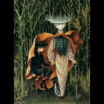 Hacia Acuario by Remedios Varo (1961)