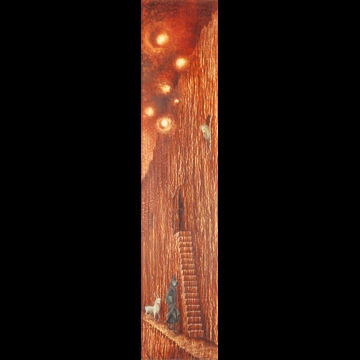 「断崖」 レメディオス・バロ （1962年）