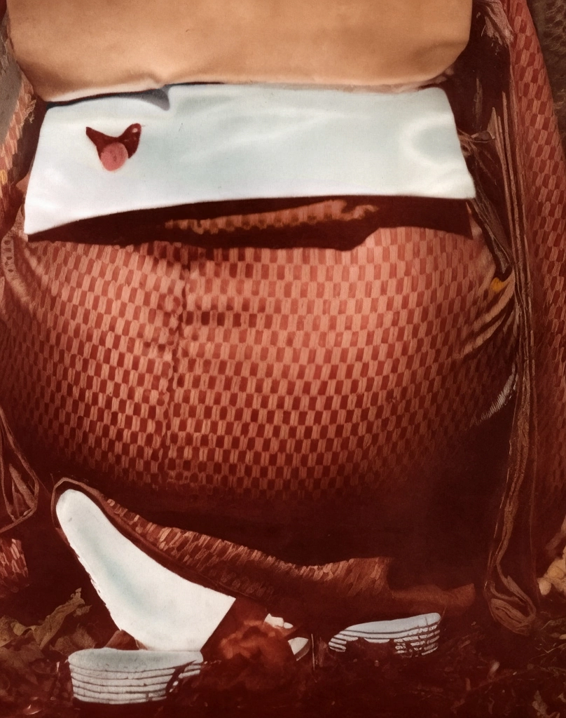 「女」 藤田直道 （1950年） | AIカラー化