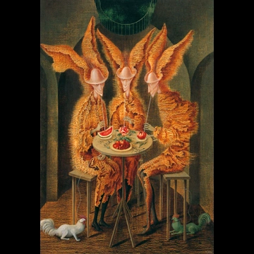 「菜食主義の吸血鬼」 レメディオス・バロ （1962年）