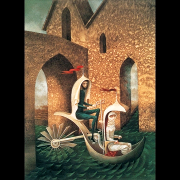 「水上タクシー」 レメディオス・バロ （1962年）