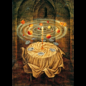 「蘇生する静物」 レメディオス・バロ （1963年）