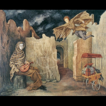 「魔術飛行」 レメディオス・バロ （1956年）