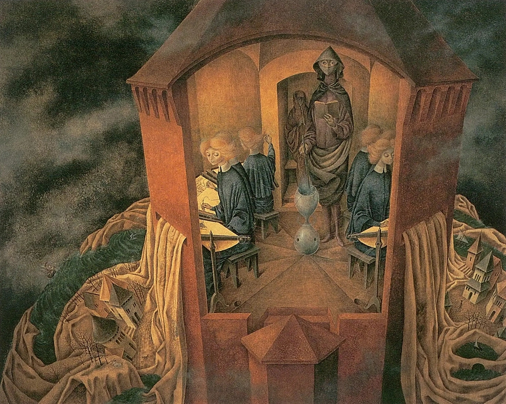 「地球のマントを刺繍する」 レメディオス・バロ （1961年） | レメディオス・バロ 予期せぬさすらい