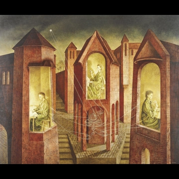 「三つの運命」 レメディオス・バロ （1956年）