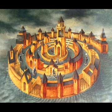 「螺旋の運航」 レメディオス・バロ （1962年）