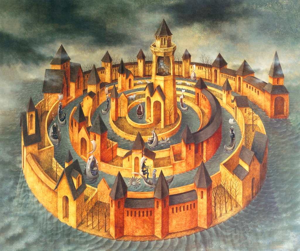 「螺旋の運航」 レメディオス・バロ （1962年） | レメディオス・バロ展 1999年より