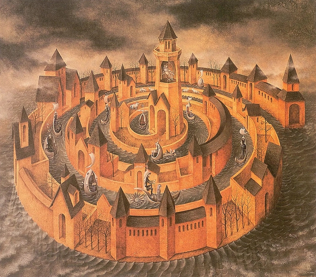 「螺旋の運航」 レメディオス・バロ （1962年） | レメディオス・バロ 予期せぬさすらい