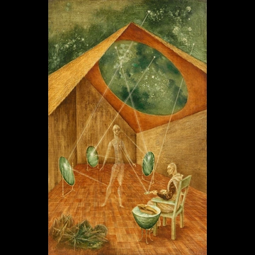 「星光線による創造」 レメディオス・バロ （1955年）