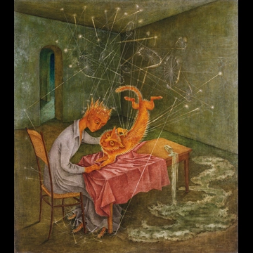 「感応」 レメディオス・バロ （1955年）