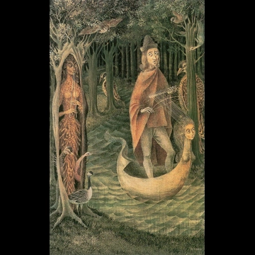 Troubadour by Remedios Varo (1959)
