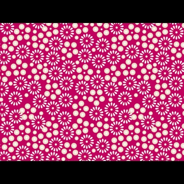 6種類の梅小紋と花柄の和風背景のイラストとベクター