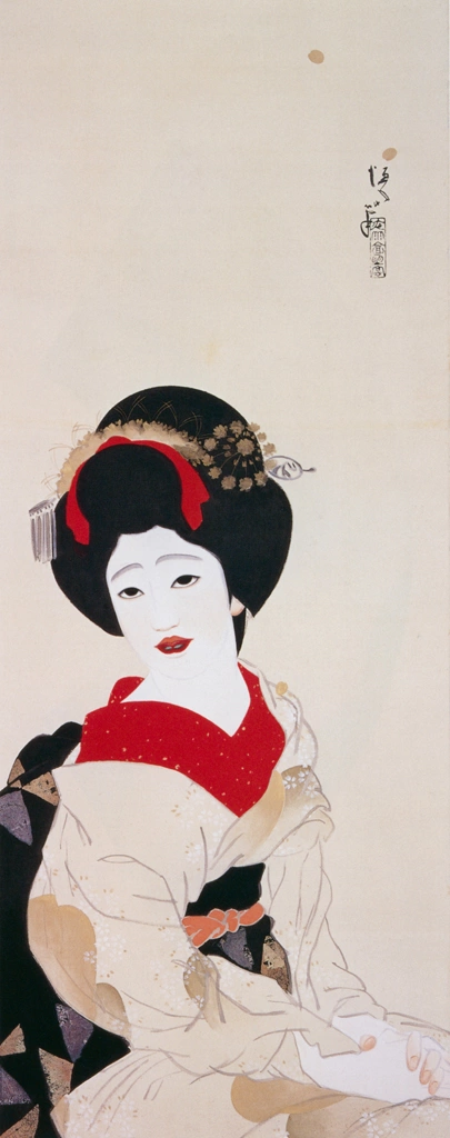 「舞妓」 北野恒富 | 北野恒富展 東京ステーションギャラリーより