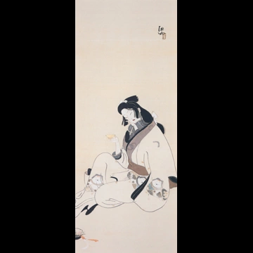 「美人図」 北野恒富